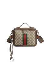 GG CANVAS OPHIDIA CAMERA BAG