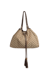 GG CANVAS PEGGY TASSEL TOTE