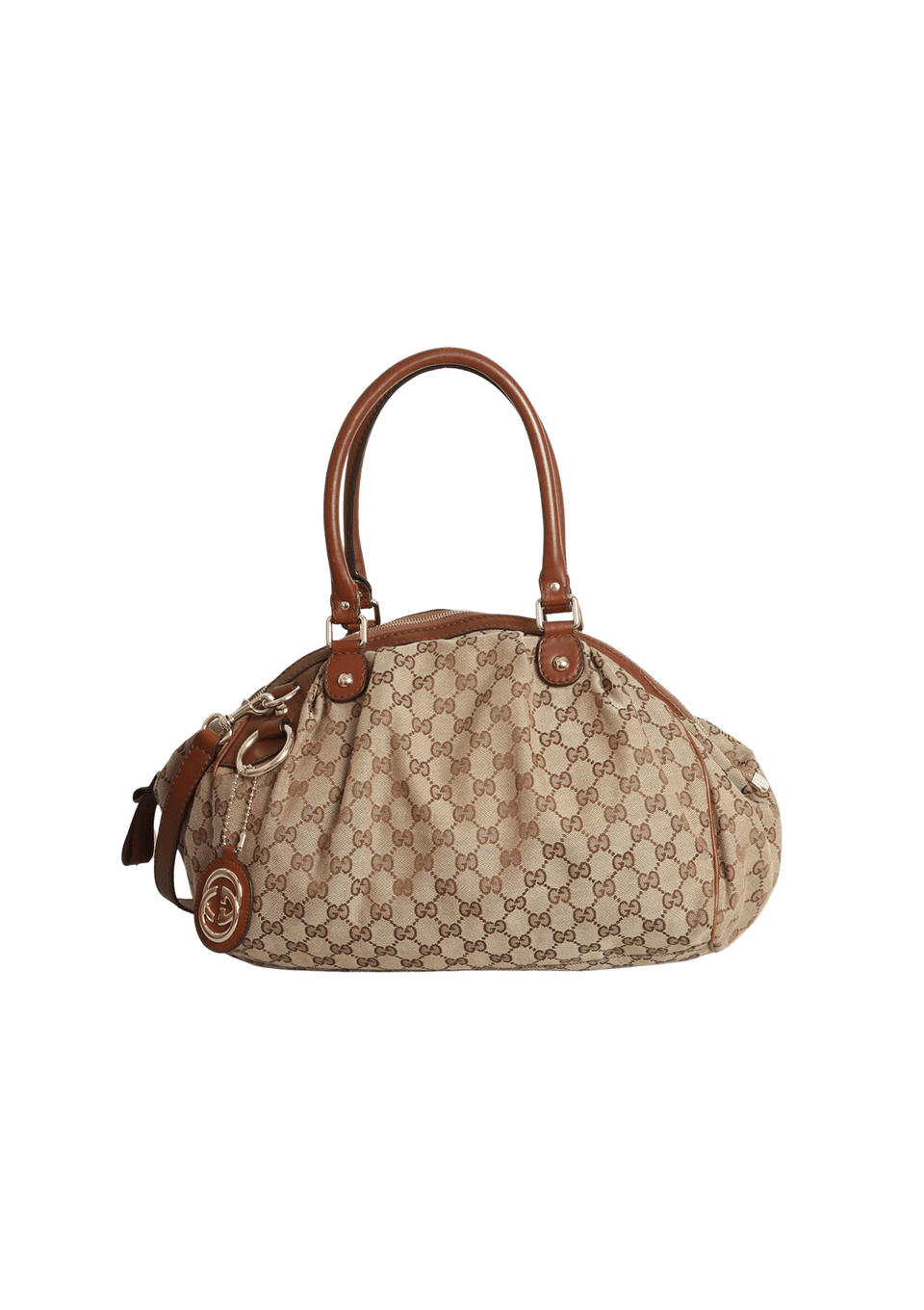 BOLSA GUCCI GG CANVAS SUKEY BAG BEGE ORIGINAL – Gringa