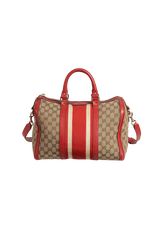 GG CANVAS WEB BOSTON BAG