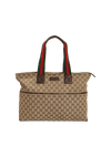 GG CANVAS WEB DIAPER TOTE