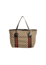 GG CANVAS WEB JOLIE TOTE