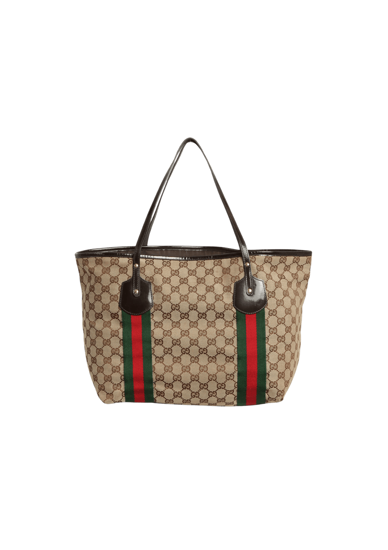 GG CANVAS WEB JOLIE TOTE