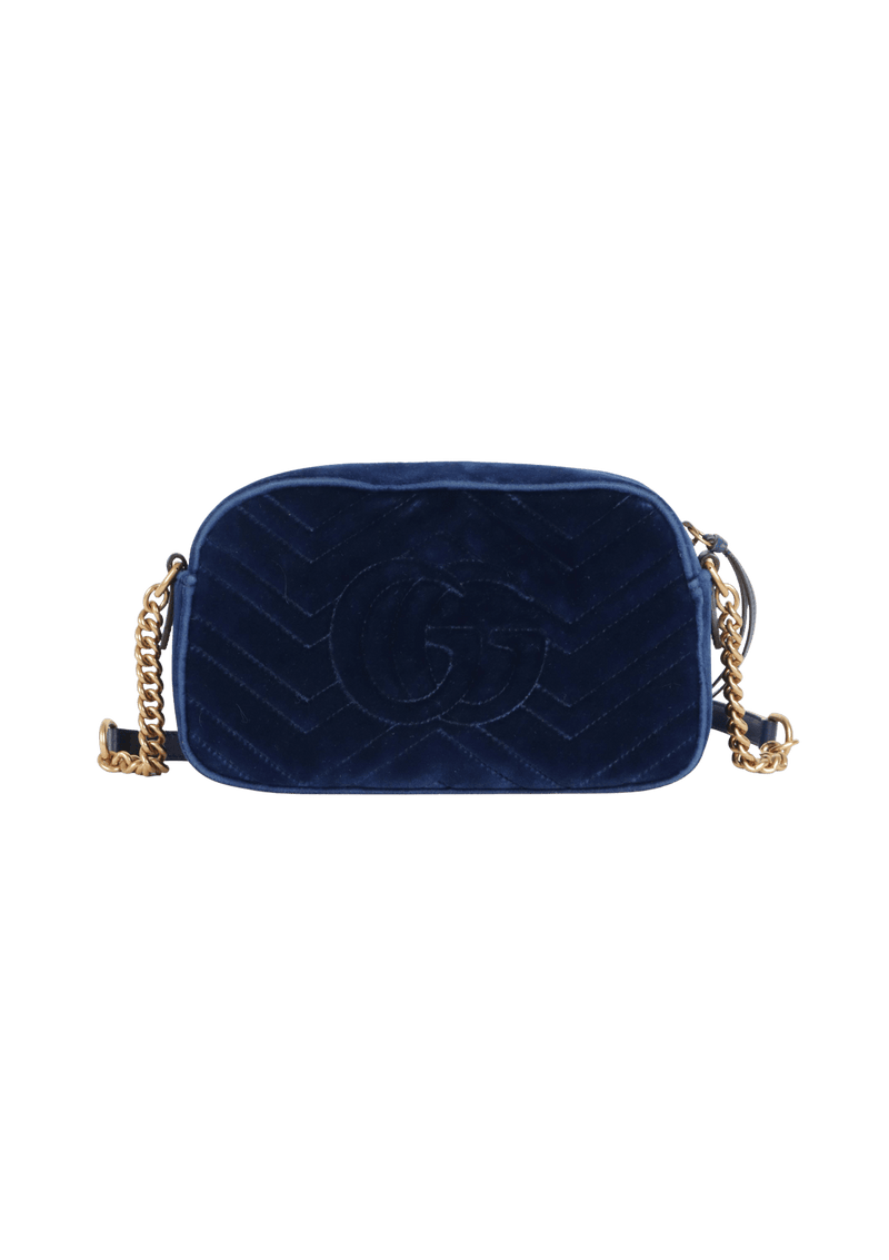 GG MARMONT CAMERA BAG VELVET SMALL