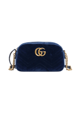 GG MARMONT CAMERA BAG VELVET SMALL