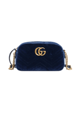 GG MARMONT CAMERA BAG VELVET SMALL