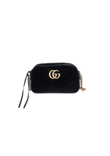GG MARMONT CAMERA BAG VELVET SMALL