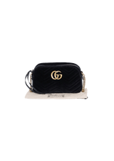 GG MARMONT CAMERA BAG VELVET SMALL