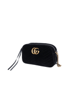 GG MARMONT CAMERA BAG VELVET SMALL