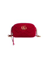 GG MARMONT CAMERA BAG VELVET SMALL