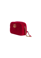 GG MARMONT CAMERA BAG VELVET SMALL