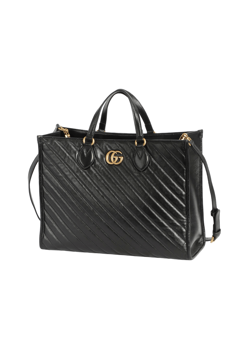 Gucci marmont 2025 matelasse tote