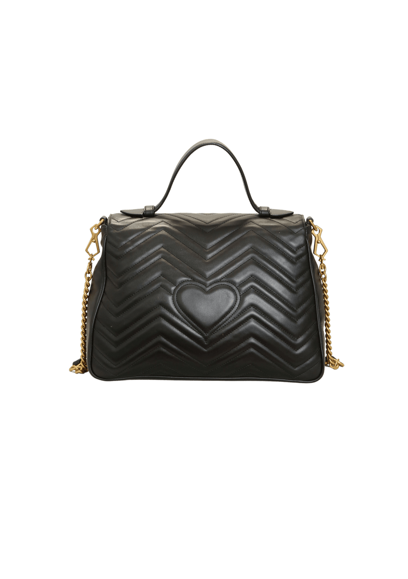 GG MARMONT MEDIUM TOP HANDLE BAG