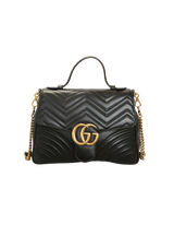 GG MARMONT MEDIUM TOP HANDLE BAG