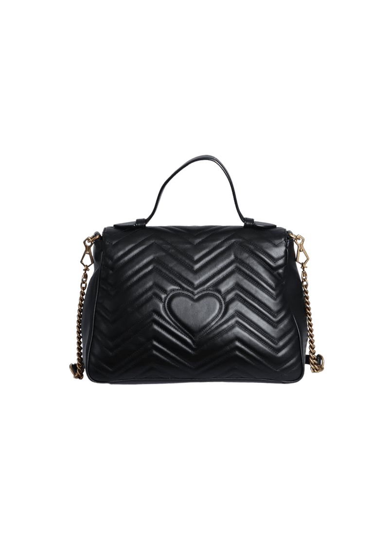 GG MARMONT MEDIUM TOP HANDLE BAG