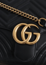 GG MARMONT MEDIUM TOP HANDLE BAG