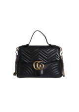 GG MARMONT MEDIUM TOP HANDLE BAG