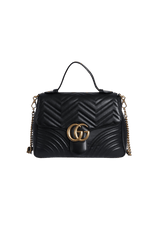 GG MARMONT MEDIUM TOP HANDLE BAG