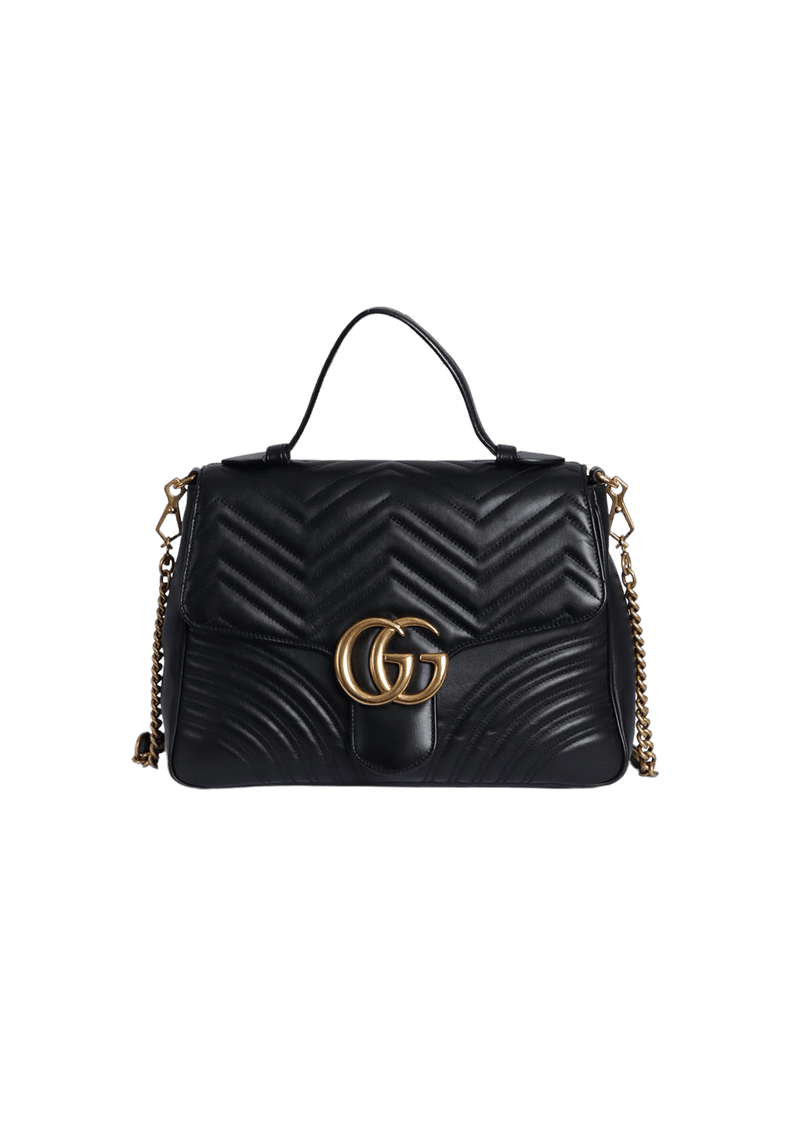 GG MARMONT MEDIUM TOP HANDLE BAG