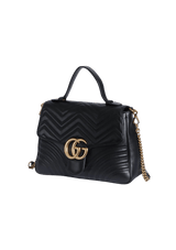 GG MARMONT MEDIUM TOP HANDLE BAG