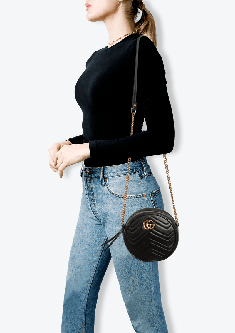 GG MARMONT MINI ROUND BAG