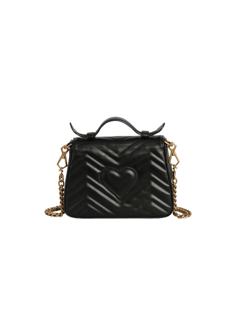 GG MARMONT MINI TOP HANDLE BAG