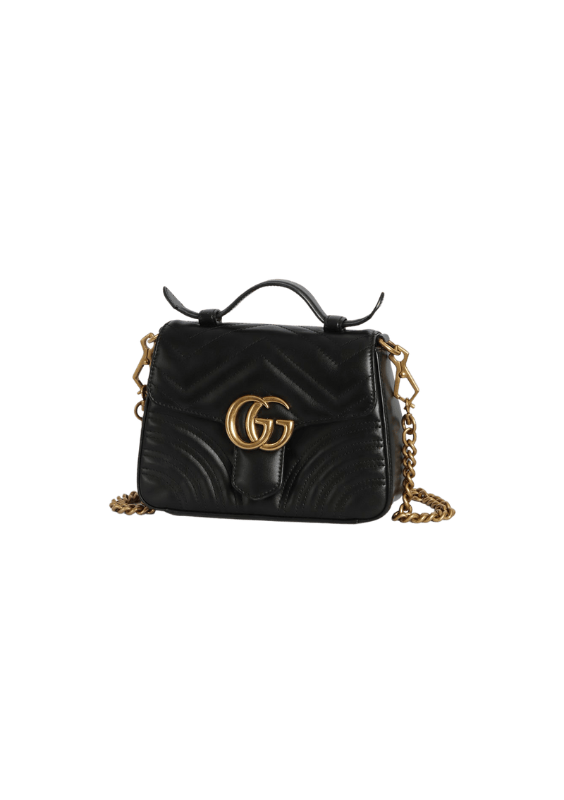 GG MARMONT MINI TOP HANDLE BAG