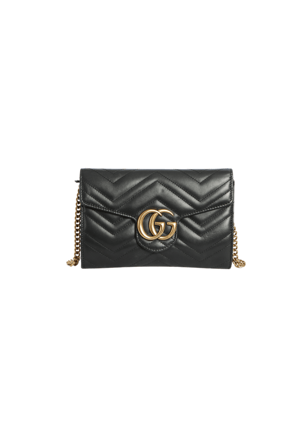 GG MARMONT WALLET ON CHAIN