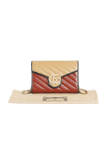 GG MARMONT WALLET ON CHAIN