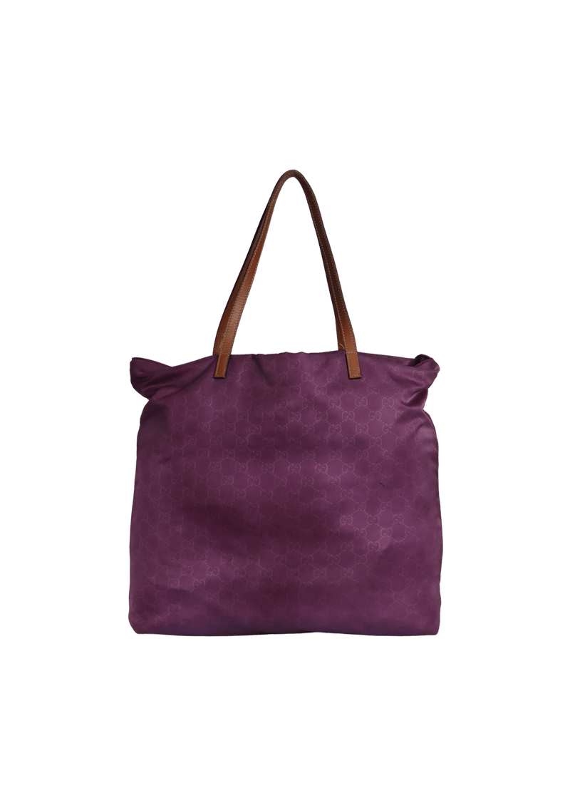 GG NYLON SHOPPER TOTE