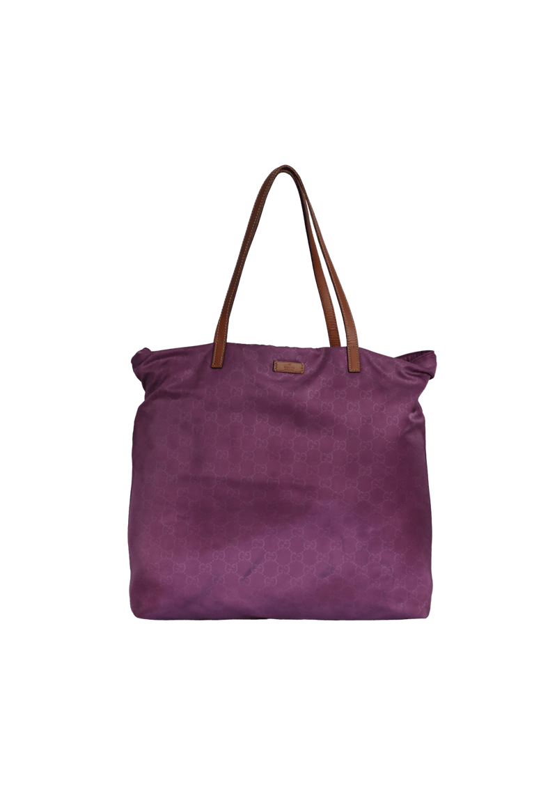 GG NYLON SHOPPER TOTE