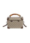GG SUPREME BAMBOO GLOBE-TROTTER VANITY CASE