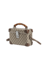 GG SUPREME BAMBOO GLOBE-TROTTER VANITY CASE