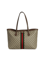 GG SUPREME MEDIUM OPHIDIA SHOPPING BAG