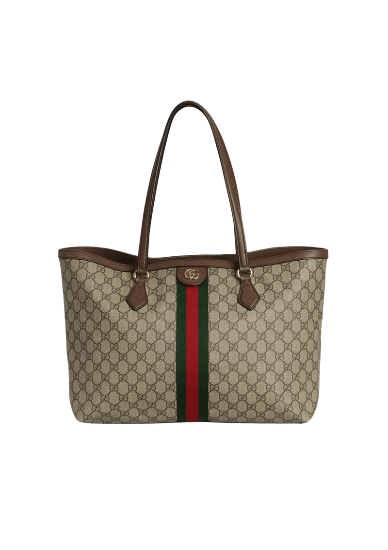 GG SUPREME MEDIUM OPHIDIA SHOPPING BAG