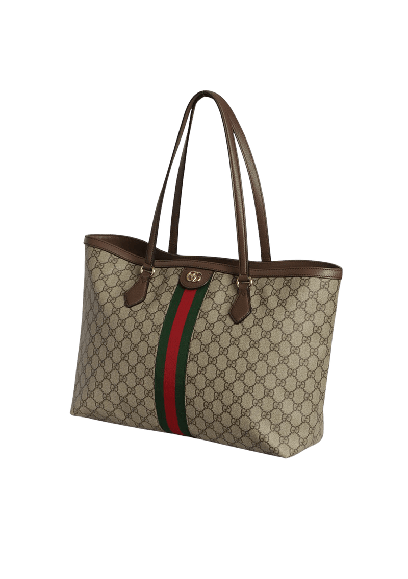 GG SUPREME MEDIUM OPHIDIA SHOPPING BAG