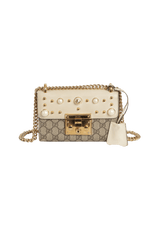 GG SUPREME PEARL PADLOCK BAG