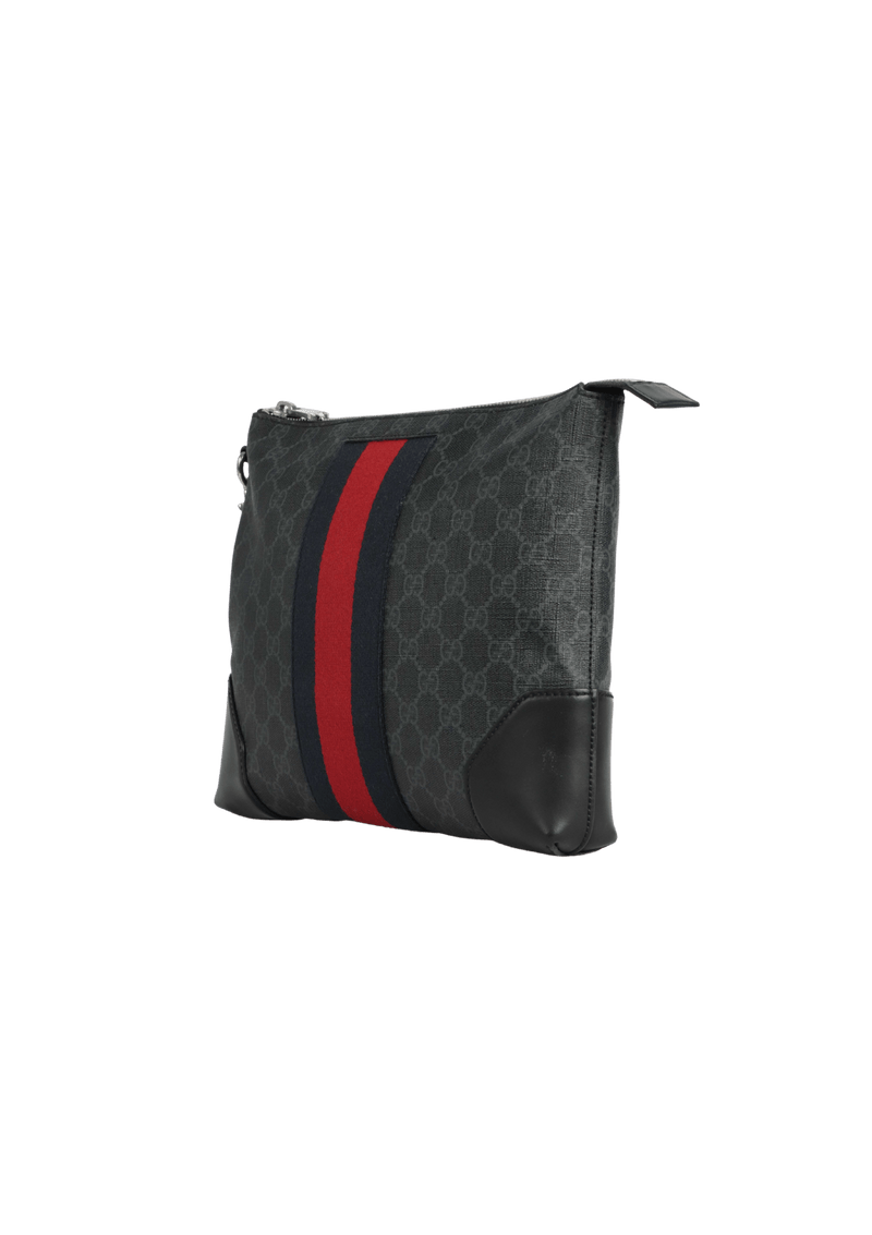 Gucci supreme web sales pouch