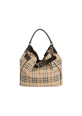 HAYMARKET CHECK BELTED HOBO