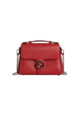 INTERLOCKING G DOLLAR TOP HANDLE