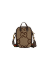 JUMBO GG DOUBLE ZIP MESSENGER