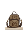 JUMBO GG DOUBLE ZIP MESSENGER