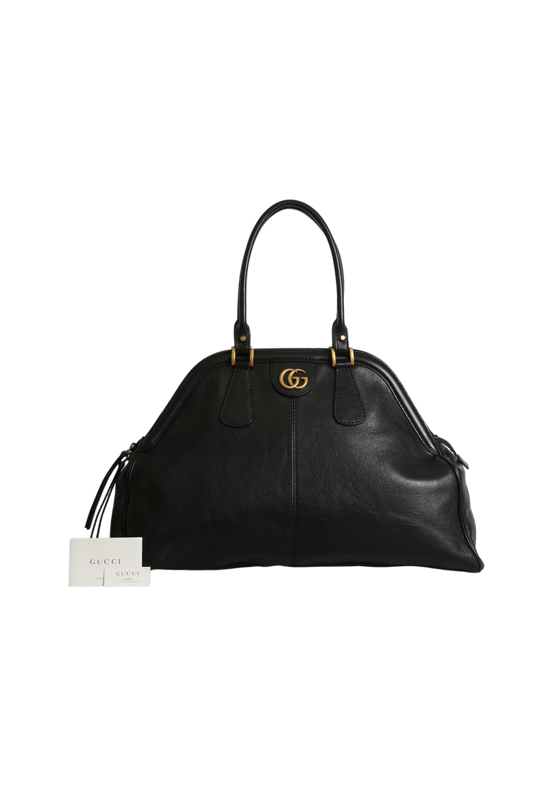BOLSA GUCCI LARGE RE BELLE BAG PRETO ORIGINAL Gringa