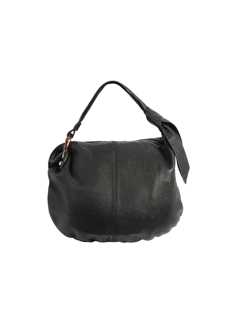 LEATHER HOBO BAG