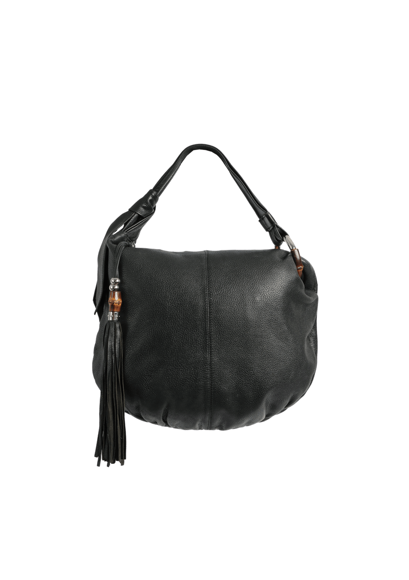 LEATHER HOBO BAG