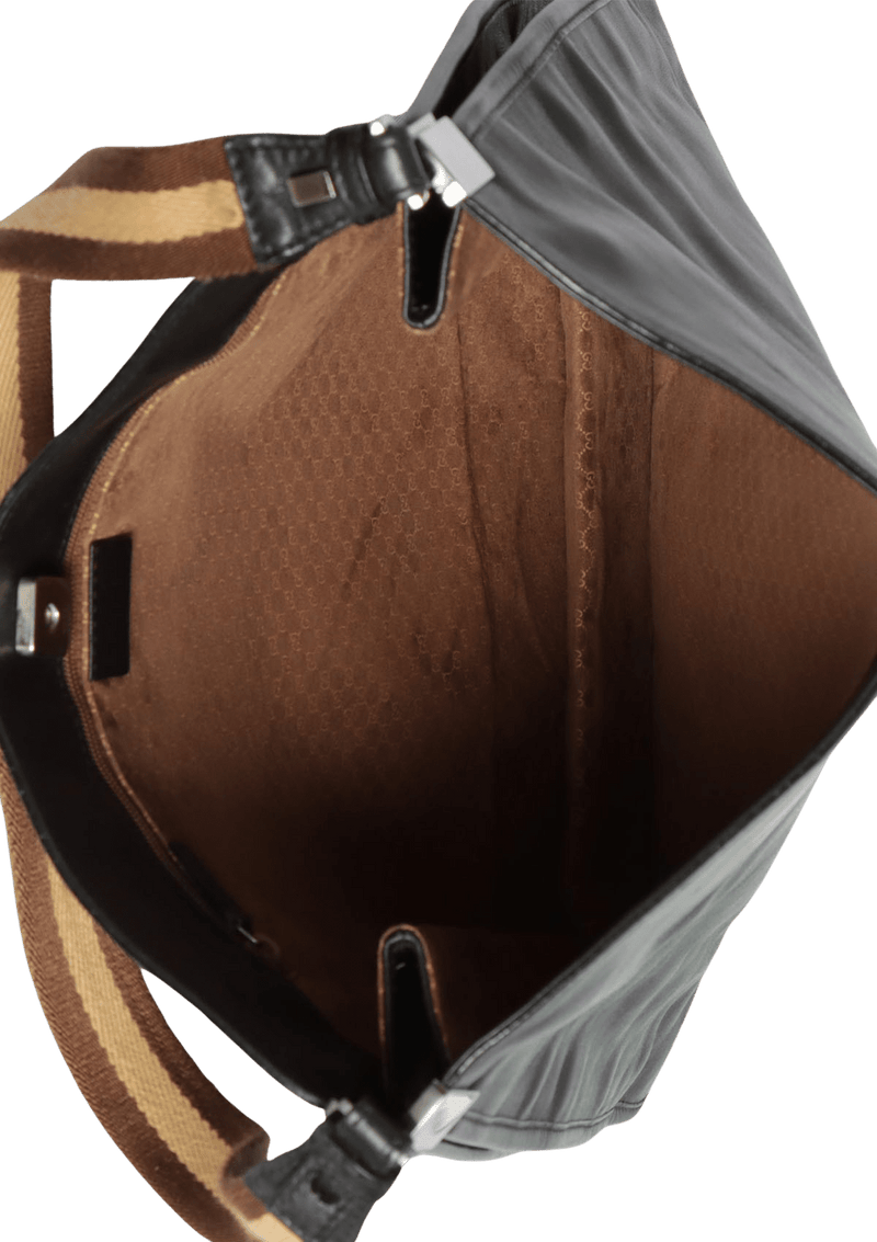 LEATHER HOBO BAG