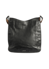 LEATHER HOBO BAG