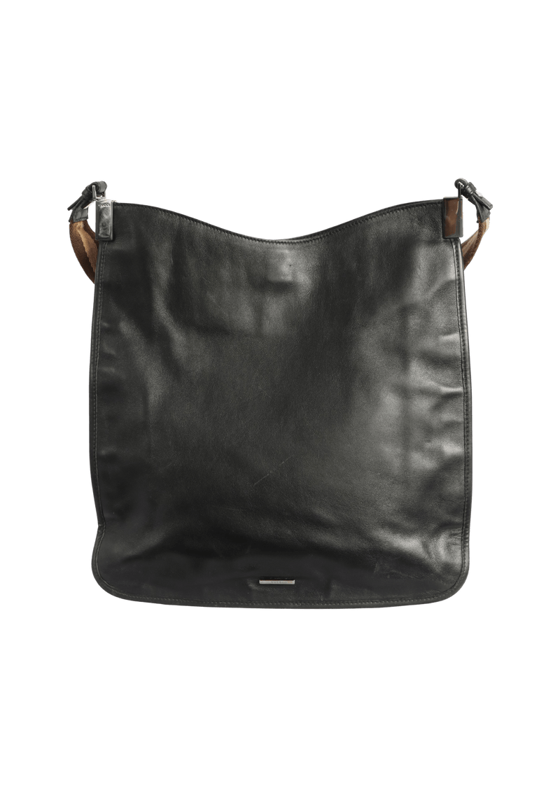 LEATHER HOBO BAG