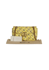 LIMITED EDITION GG MARMONT FLORAL SMALL BAG