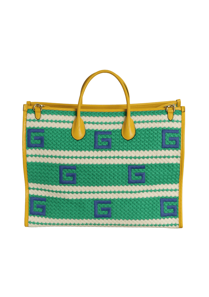 LIMITED EDITION RIO DE JANEIRO STRIPED TOTE